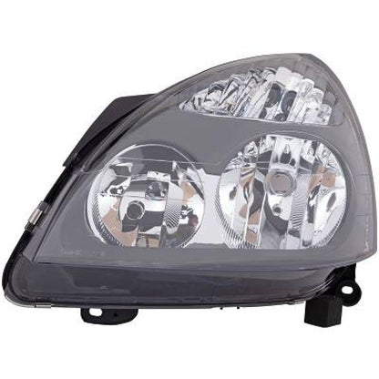 7701057654 SCHEINWERFER LI.     CLIO, 04-09          GRAUE MASKE 4413187