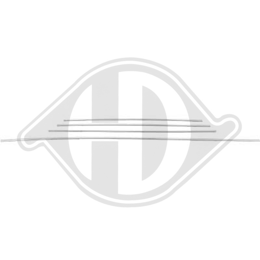 7452HE LEISTEN SET VORN    P 307, 05-07           CHROMOPTIK 4234144