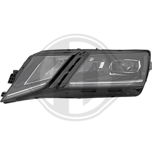5E1941015D SCHEINWERFER LI.  OCTAVIA, 17-20     MIT KURVENLICHT, 7832185