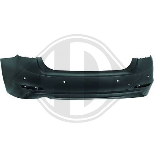 51127312724 STOßSTANGE HINTEN BMW F30, 11-06.15   GRUNDIERT + PDC 1217056