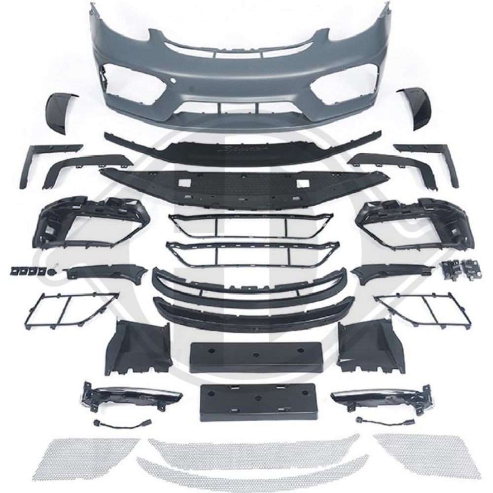 DESIGNSTOßST. VO.  BOXSTER 12-17       981 GT4-OPTIK; 2010252