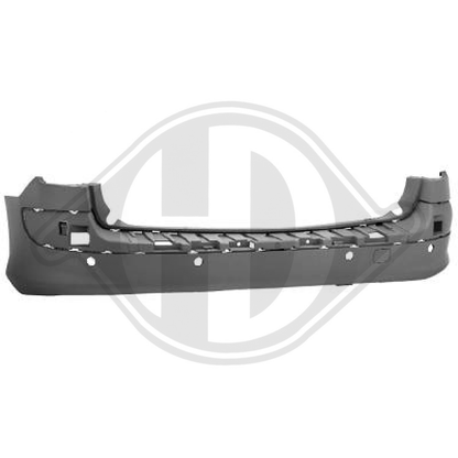 7410FL Stoßstange hinten für PEUGEOT 308 SW I (4E_, 4H_) 08->>                GRUND 4235656