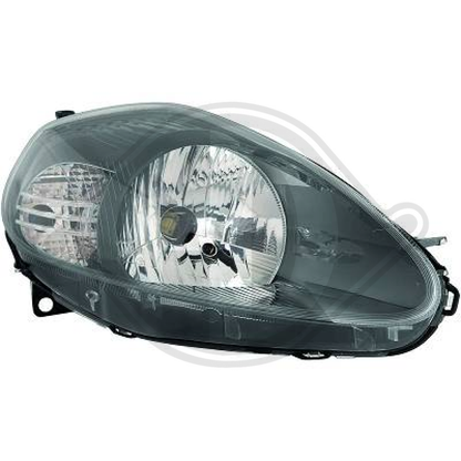 51840996 SCHEINWERFER LI. GR.PUNTO, 11.08->>         ANTRAZITH 3456181