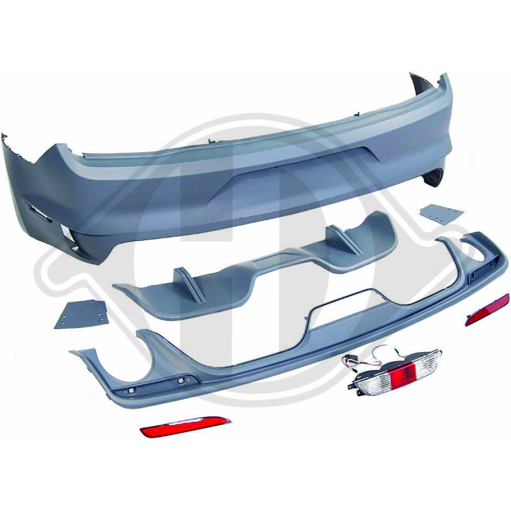 STOßSTANGE HINTEN MUSTANG 14-17      LACKIERFÄHIG 1435355