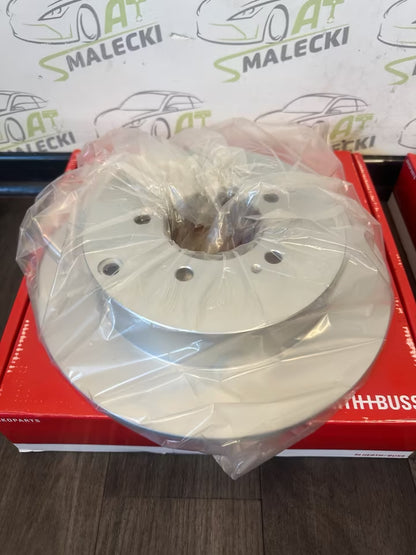 2 Stück Neue Bremsscheiben Hinten für Citroen Mitsubishi Peugeot