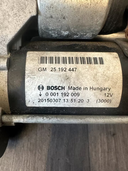 25192447 Anlasser für Opel Tigra Zafira Corsa Modelle