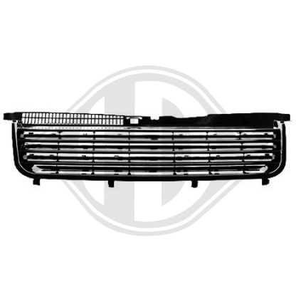 DESIGNGRILL     VW PASSAT, 00-05     4 RIPPEN SCHWARZ 2246140