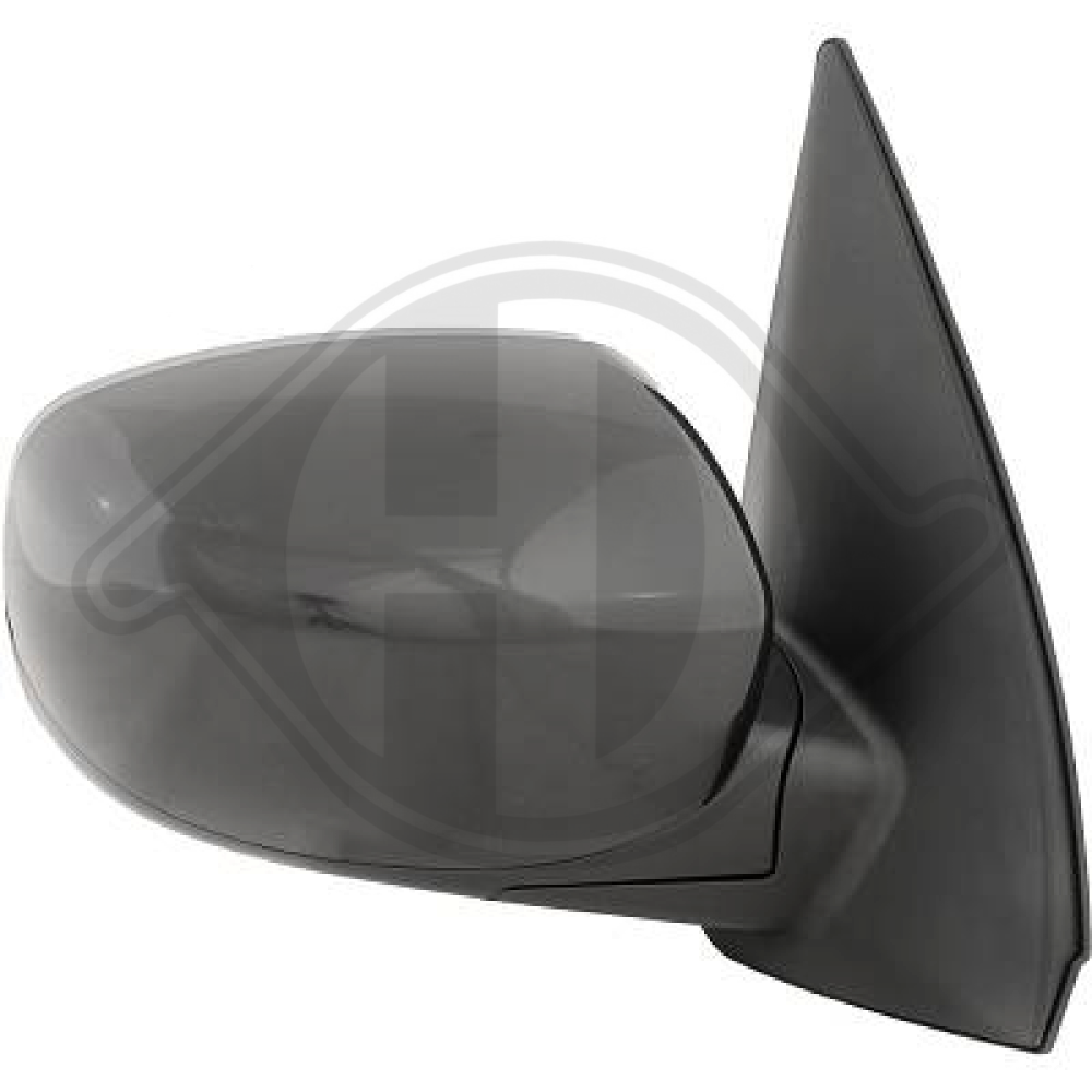 876200X010 SPIEGEL RE.   HYUNDAI i10, 08-11             SCHWARZ; 6852026