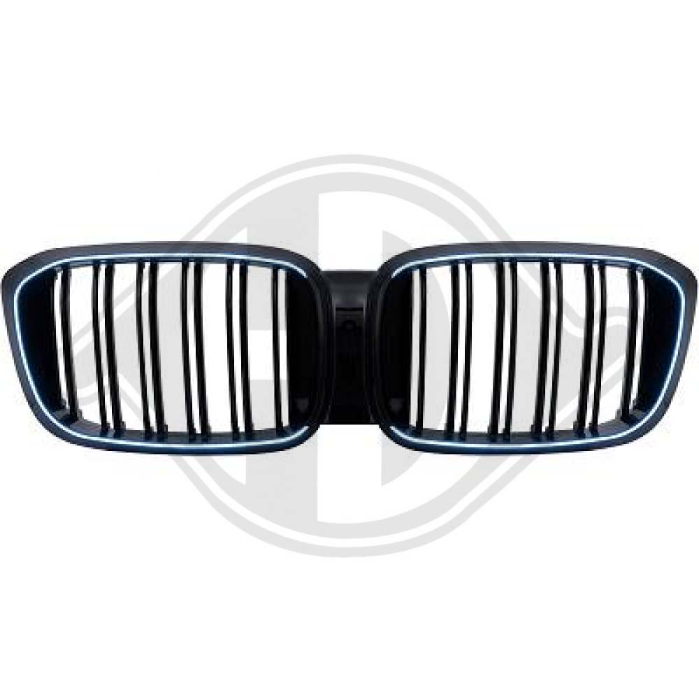 DESIGNGRILL MIT LED,  G01 18-21         DOPPEL-STEG, 1277242