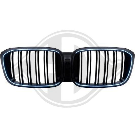 DESIGNGRILL MIT LED,  G01 18-21         DOPPEL-STEG, 1277242
