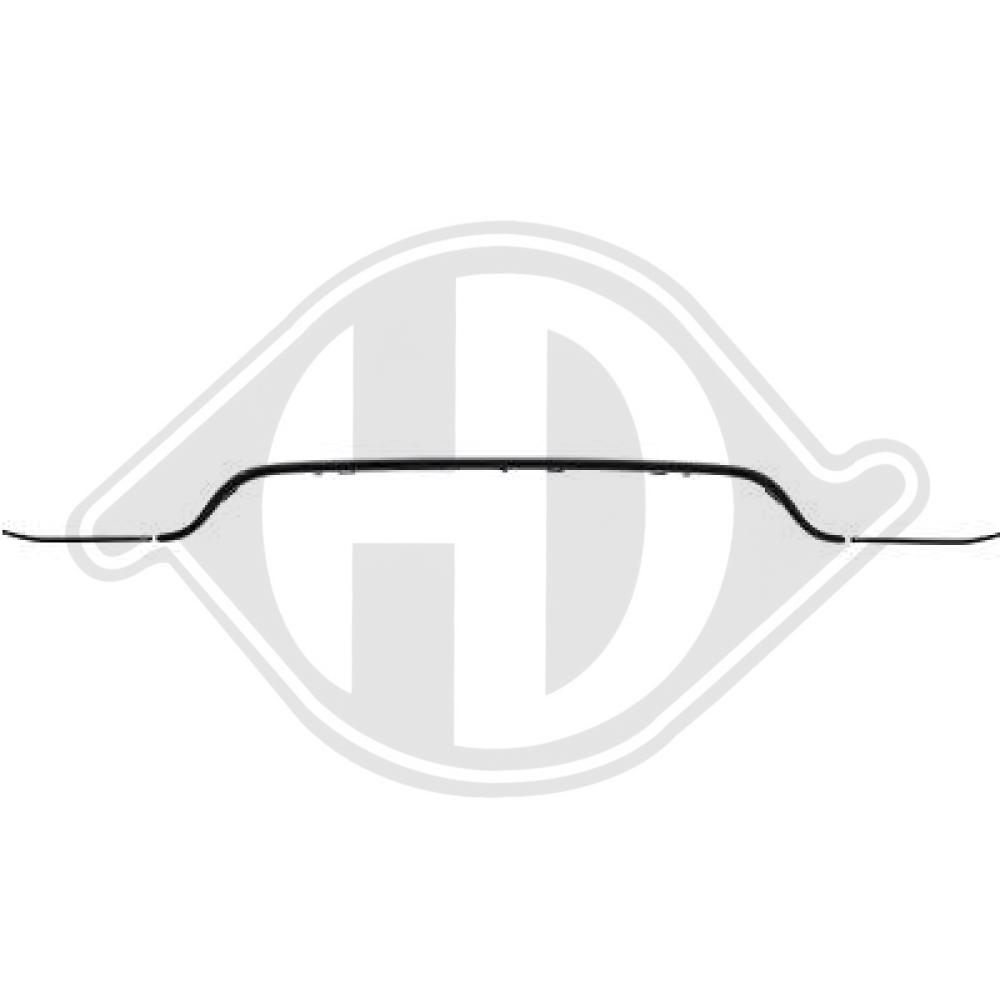 ZIERLEISTE DIFFUSOR   W205 ZIERLEISTE SCHWARZ ZUB00145