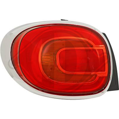 51978051 RÜCKLEUCHTE LI. FIAT 500L, 13->>         FÜR "LIVING" 3405695