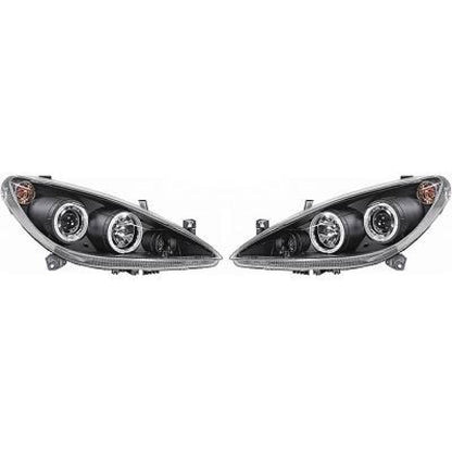 DESIGNSCHEINWERF. SET 307, 01-05  KLARGL/SCHWARZ+NBL. 4234780