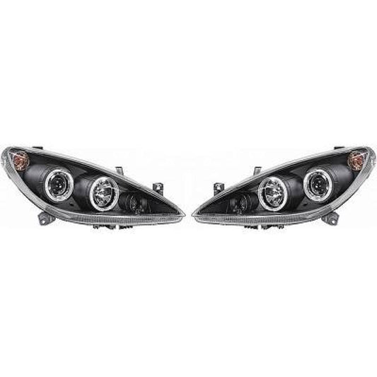 DESIGNSCHEINWERF. SET 307, 01-05  KLARGL/SCHWARZ+NBL. 4234780
