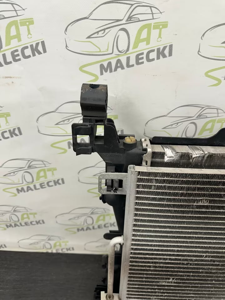 Opel Corsa E 1,2 1,4 Benzin Kühlerpaket Wasser Klima Lüfter