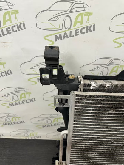 Opel Corsa E 1,2 1,4 Benzin Kühlerpaket Wasser Klima Lüfter