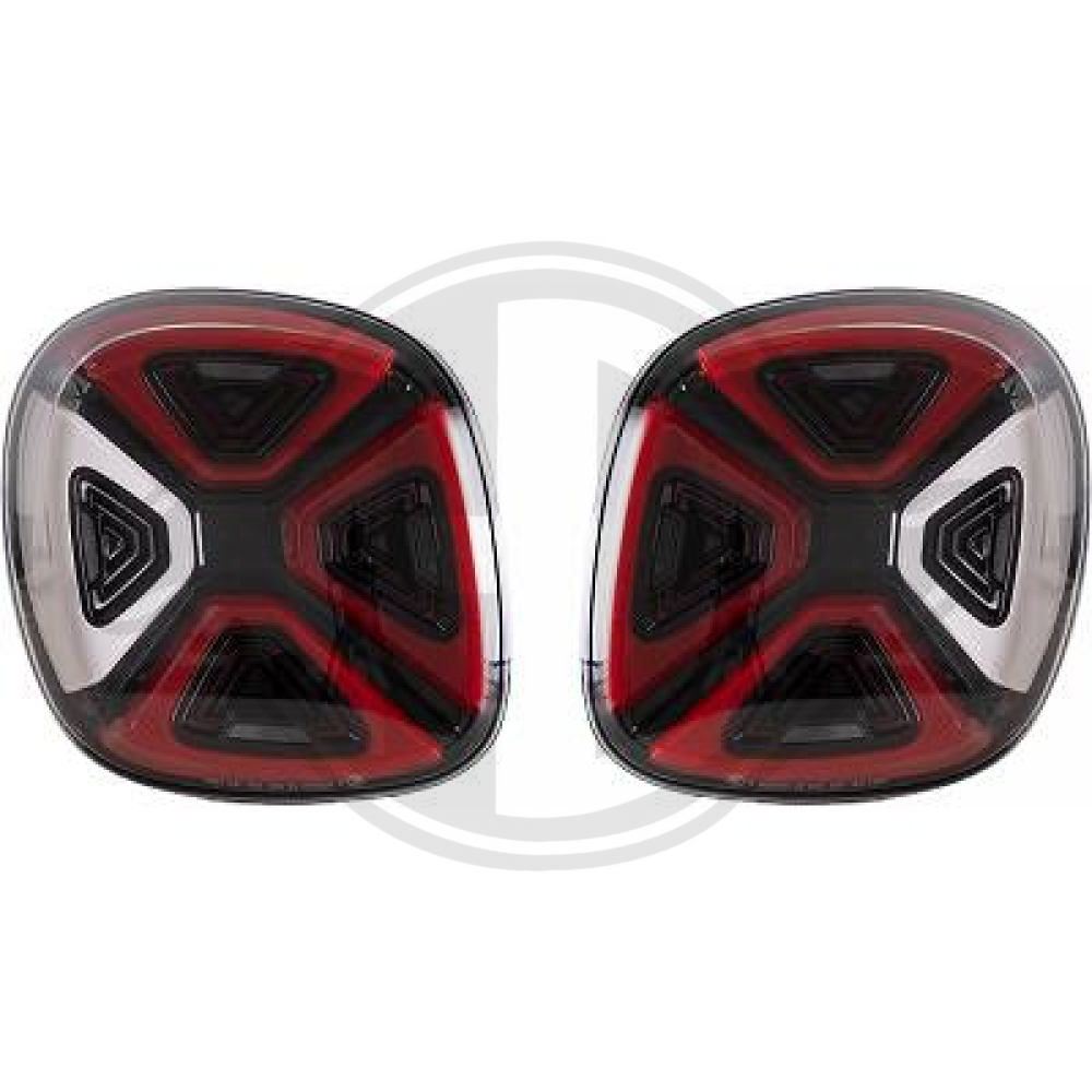 nan DESIGNRÜCKL. SET    SMART, 14->>      FORTWO/FORFOUR, 1607295