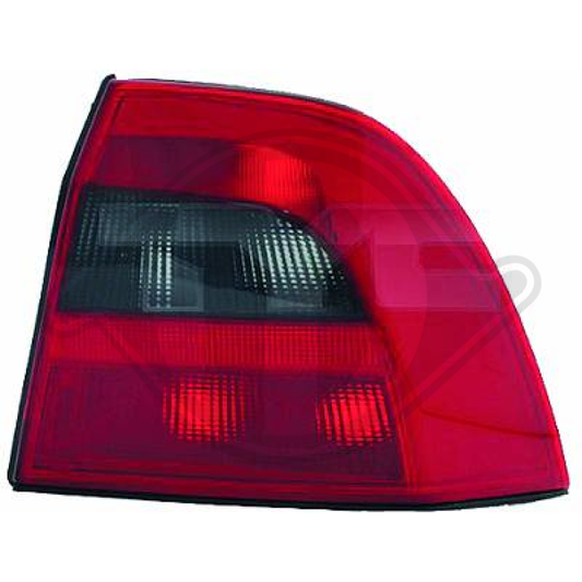 9119527 RÜCKLEUCHTE LI.  VECTRA B, 99-02          ROT-SCHWARZ 1824293