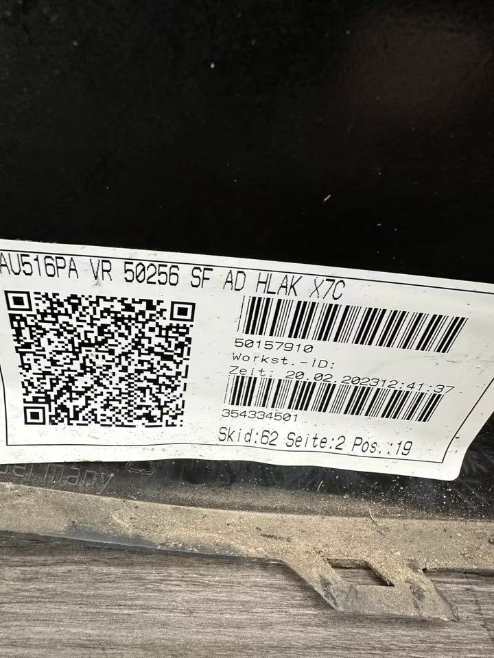 4KE807438H Stoßstange Rechts Original Audi Q8 E-Tron ab 2020 LX7C