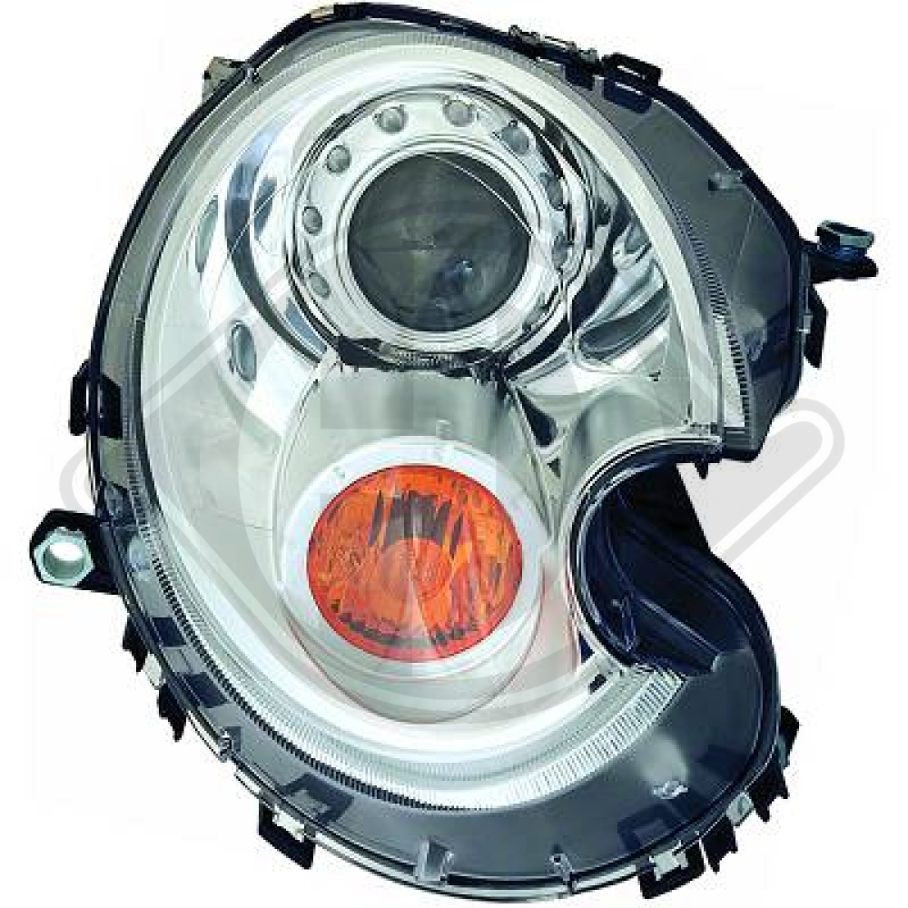 63 12 2 754 782 XENONSCHEINW.RE. MINI R56, 06->>         BLINKER GELB 1206084