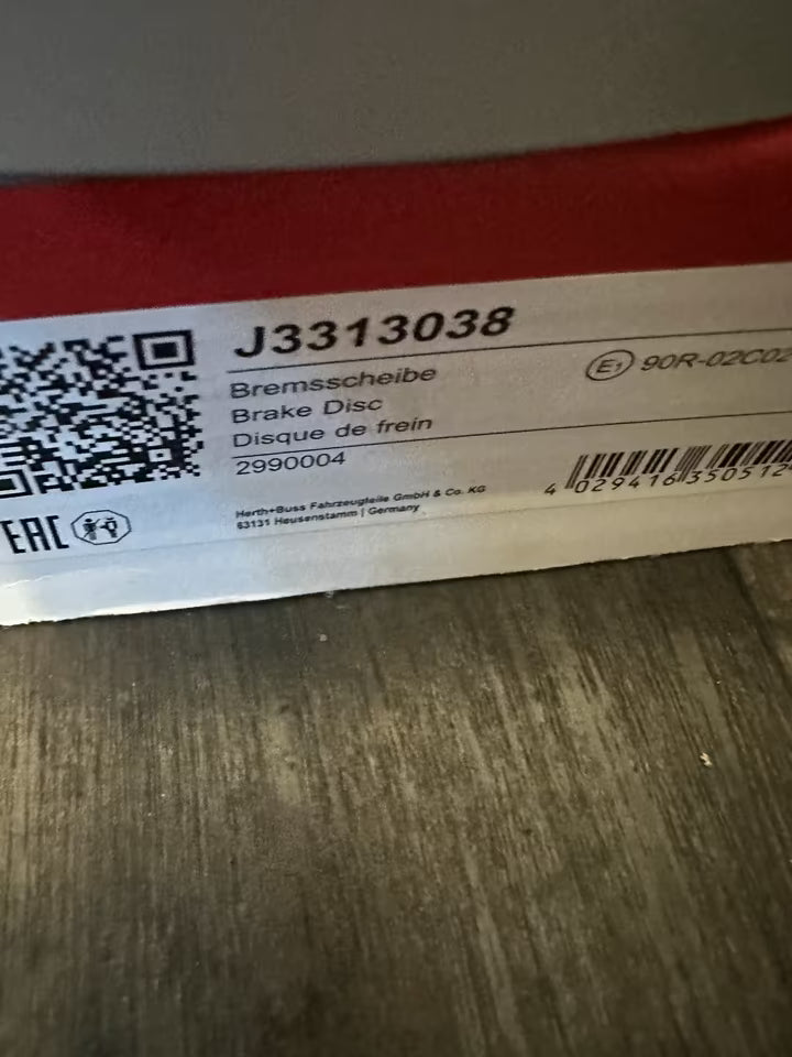 2 Stück Neue Bremsscheiben Hinten für Mazda CX-5, CX-30, MX