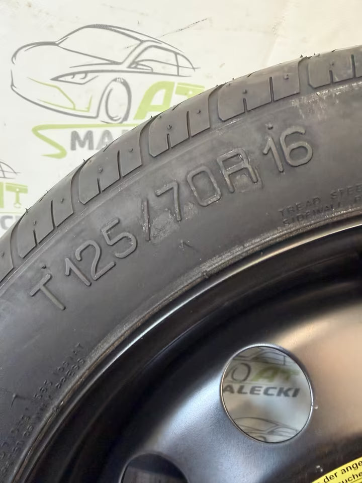 Notrad Reserverad VW Golf Audi A3 1K0601027S 125/70 R16