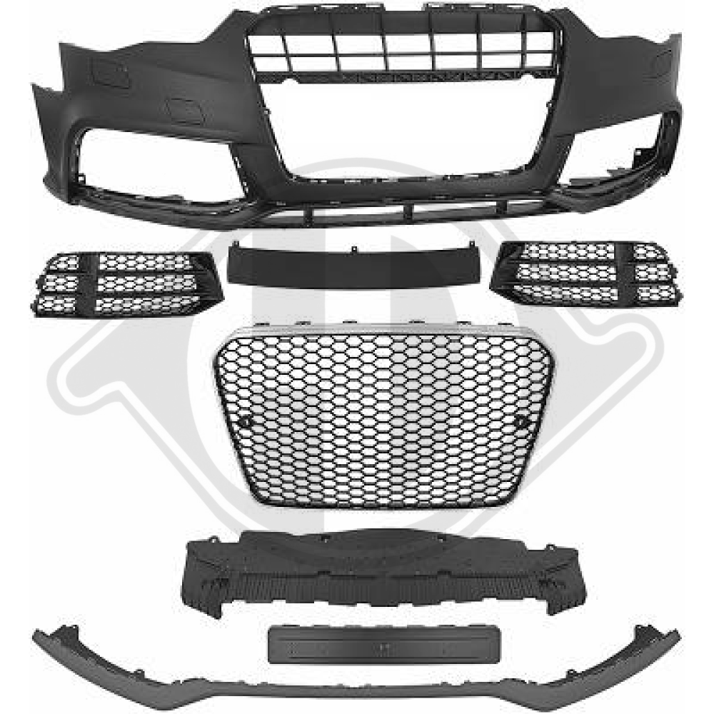 SPORTSTOßSTANGE VO.    A5, 12-16     RENNSPORT-OPTIK, 1045750