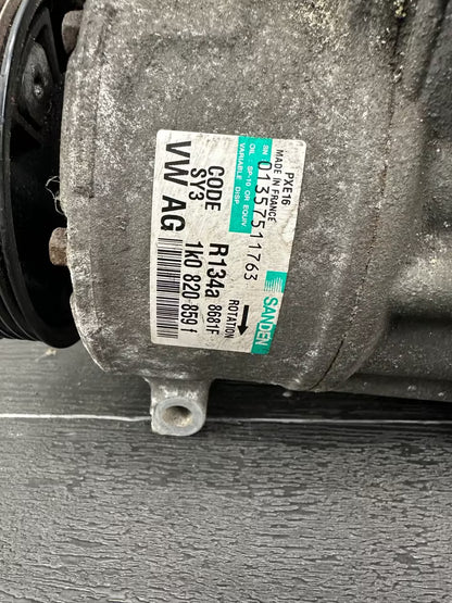 1K0820859F Klimakompressor Kompressor 1,6 1,9 2,0 Tdi Vw Audi Sea