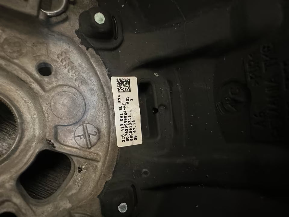 Armaturenbrett/Lenkrad/Gurte/Airbags für VW Golf VI 11-55D300439
