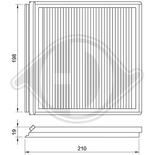 6441.EG INNENRAUMFILTER  CITROEN Berlingo/Jumpy/Xantia DCI0018