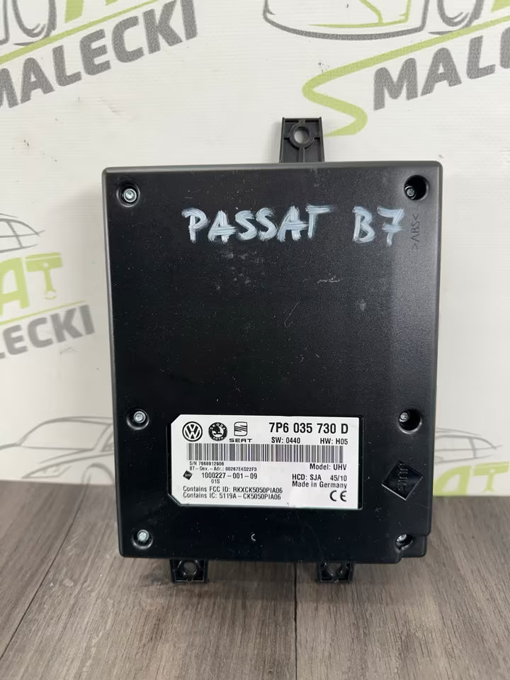 7P6035730D Bluetooth Interface Steuergerät Vw Passat 3AA B7
