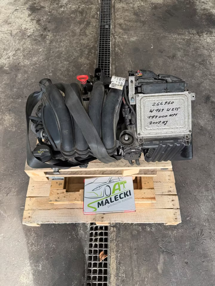 266960 Motor 2,0 Benzin W169 W245 Mercedes 179000km