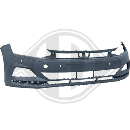 2GS807217M GRU STOßSTANGE VORNE  VW POLO, 17-07.21    +PDC:4 LÖCHER, 2209051