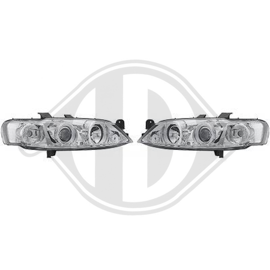 DESIGNSCHEINWF.SET VECTRA, 95-98       KLARGLAS/CHROM 1824680