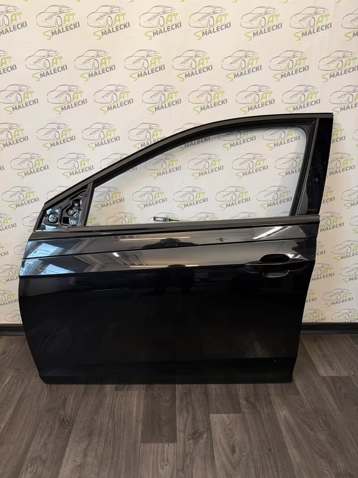 Türe Tür Vorne Links Vw Polo 2G Modell Farbe LC9X Schwarz komplet