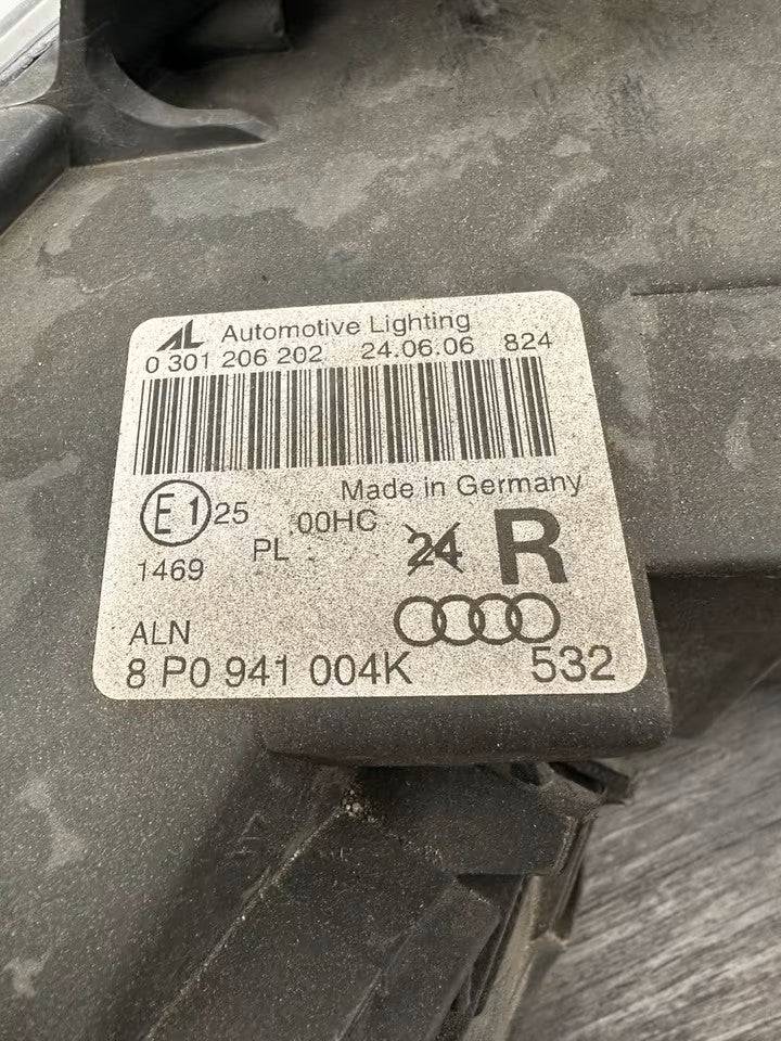 8P0941004K Scheinwerfer Rechts komplett Audi A3 8P Modell 04-08Bj
