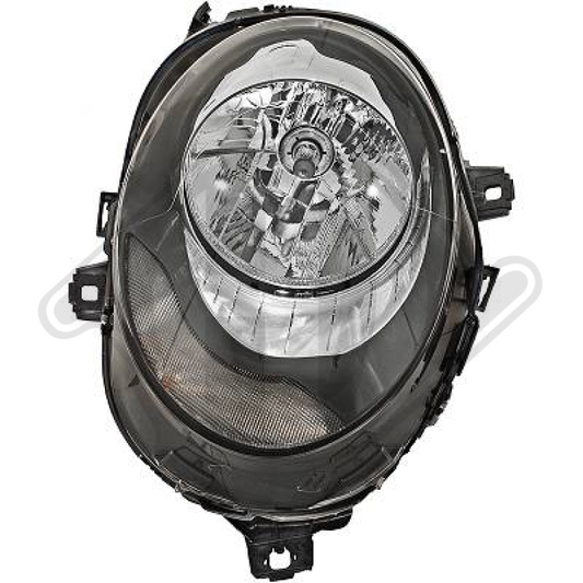 63117298312 SCHEINWERFER R. F54/55/56, 14-21        BLINKER WEISS 1208082
