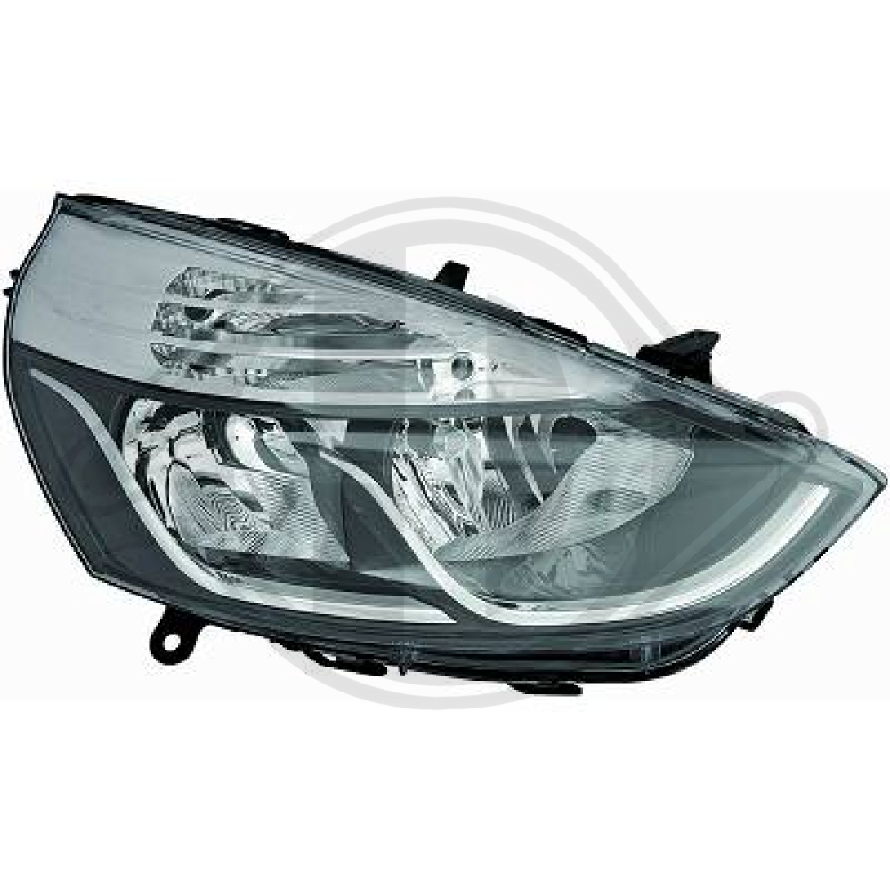 260106624R Scheinwerfer Rechts für RENAULT Clio IV Schrägheck (BH) 13-10.16            CHROME 4416082