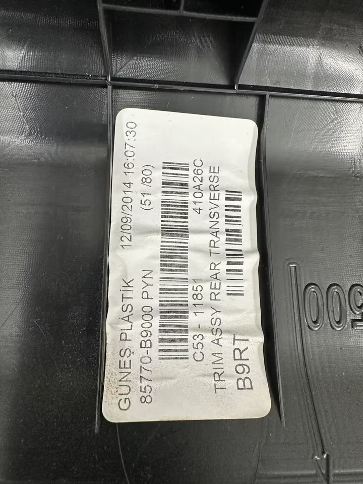 85770-B9000 Kofferraum Abdeckung Ladekante Hyundai i10 BA 13-19