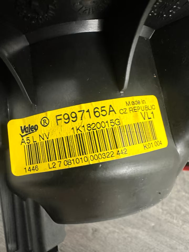 1K1820015G Heizungsgebläse VW AUDI SEAT SKODA