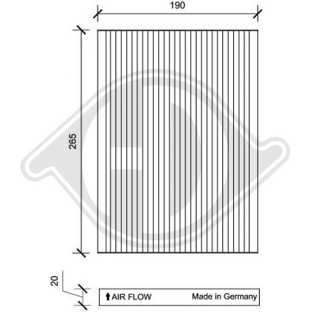 B7277EN00M INNENRAUMFILTER  NISSAN Qashqai/X-Trail DCI1153