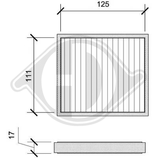 1054491 INNENRAUMFILTER  FORD Scorpio DCI0008S