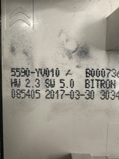 5590-YV010 Klimabedienteil Klima Regler Citroen C1 Modell