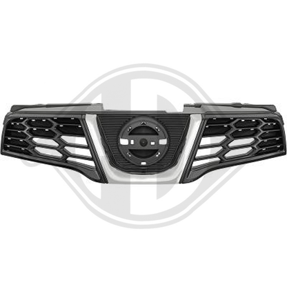 62310-BR00A KÜHLERGRILL KPL.  QASHQAI, für 10-13     NICHT ROUND-VIEW 6045940