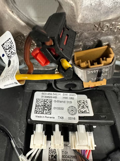 5E3959542H Lederlenkrad Multifunktion Skoda Octavia Karoq Kodiaq