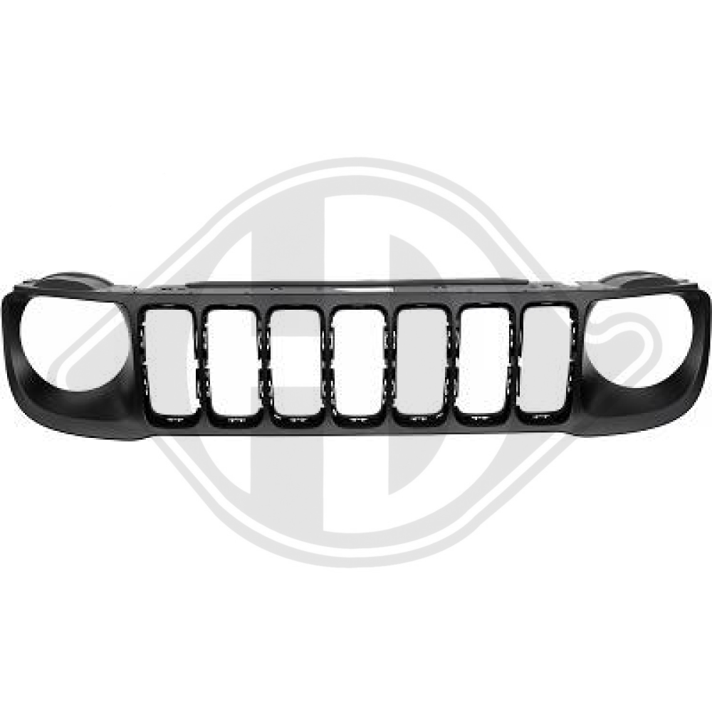 735693392 KÜHLERGRILL      RENEGADE, für 19->>             SCHWARZ; 2660140