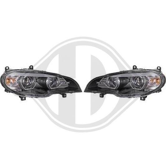 DESIGNSCHEINWERF.SET   X5, 07-10          MIT LWR,DRL 1291788