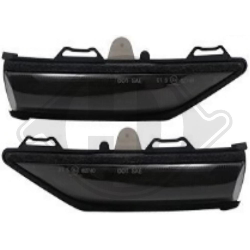 H1BB13B382 LED Sp.Blinker 18-21 DYN.BLINKER, DUNKEL; LID10488