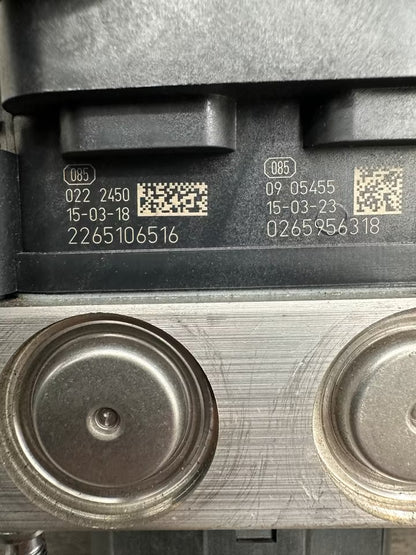 0265956318 2265106516 Abs Block Dacia Sandero II 0,9 TCE