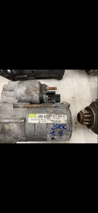 02Z911023H Anlasser Starter 1,9 Tdi BKC BLS BXE BXF BRU Audi Vw